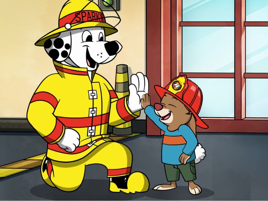 Sparky's Fire Safety Tips