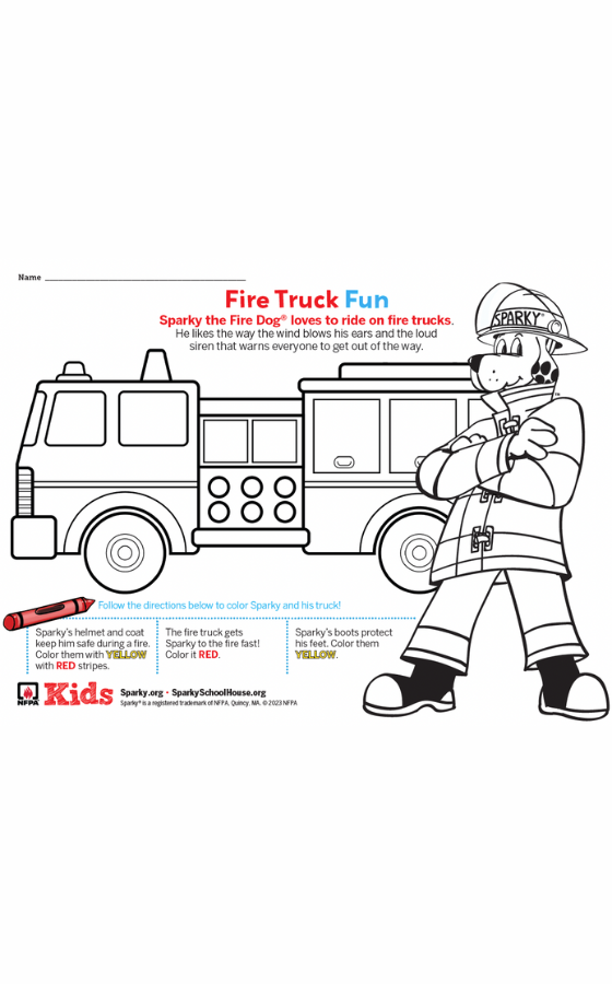 Sparky's Fire Truck Fun