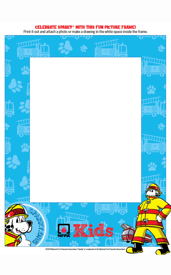 Sparky Fun Picture Frame